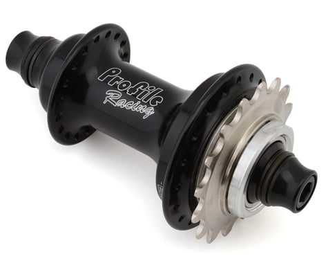 Profile Racing Elite Cassette Hub (Black) (3/8")